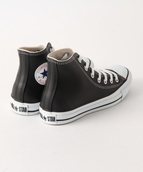 CONVERSE（コンバース）の「CONVERSE LEAｵｰﾙｽﾀｰ HI（スニーカー・レディース・オフホワイト/ブラック・23.5cm/24.5cm/24cm/23cm）」の6枚目の写真