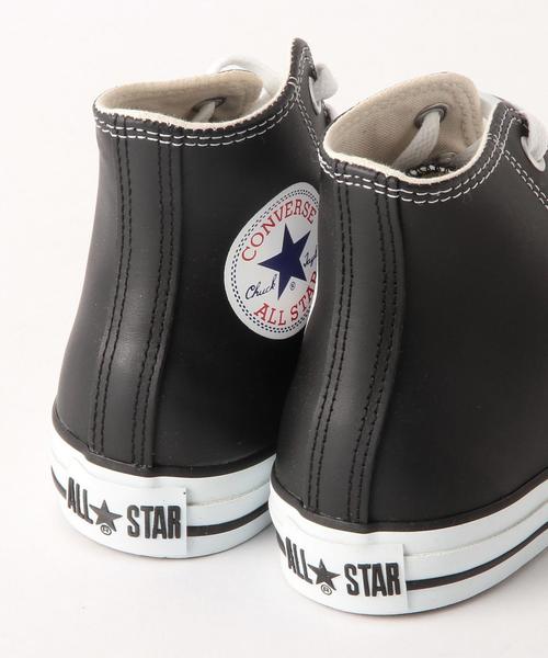 CONVERSE（コンバース）の「CONVERSE LEAｵｰﾙｽﾀｰ HI（スニーカー・レディース・オフホワイト/ブラック・23.5cm/24.5cm/24cm/23cm）」の8枚目の写真