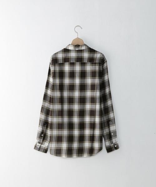 Steven Alan(スティーブンアラン)の「<Steven Alan> C/R/LY TWL/CHK SINGLE NEEDLE/シャツ ◆(シャツ/ブラウス・メンズ・モカ・LARGE/MEDIUM/X-LARGE/SMALL)」の3枚目の写真