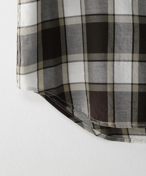 Steven Alan(スティーブンアラン)の「<Steven Alan> C/R/LY TWL/CHK SINGLE NEEDLE/シャツ ◆(シャツ/ブラウス・メンズ・モカ・LARGE/MEDIUM/X-LARGE/SMALL)」の7枚目の写真
