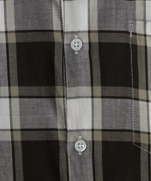 Steven Alan(スティーブンアラン)の「<Steven Alan> C/R/LY TWL/CHK SINGLE NEEDLE/シャツ ◆(シャツ/ブラウス・メンズ・モカ・LARGE/MEDIUM/X-LARGE/SMALL)」の8枚目の写真