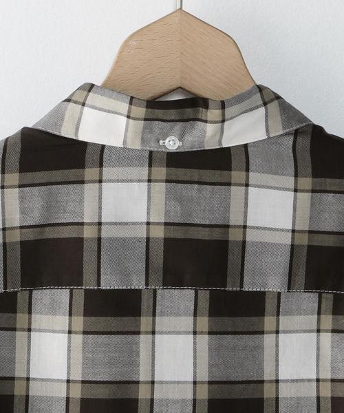 Steven Alan(スティーブンアラン)の「<Steven Alan> C/R/LY TWL/CHK SINGLE NEEDLE/シャツ ◆(シャツ/ブラウス・メンズ・モカ・LARGE/MEDIUM/X-LARGE/SMALL)」の9枚目の写真