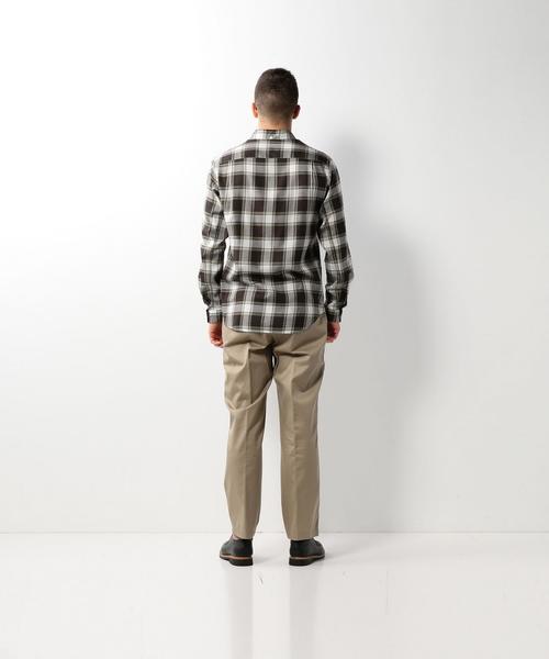 Steven Alan(スティーブンアラン)の「<Steven Alan> C/R/LY TWL/CHK SINGLE NEEDLE/シャツ ◆(シャツ/ブラウス・メンズ・モカ・LARGE/MEDIUM/X-LARGE/SMALL)」の5枚目の写真