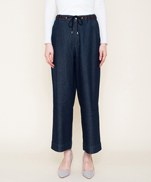 Moname | Moname　イージー ワイド デニムパンツ　41171202(デニムパンツ)