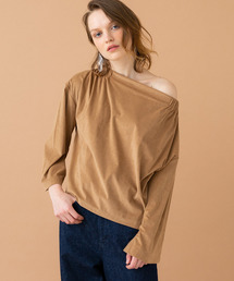 UNITED TOKYO | トリコットスエード2wayTOP(Tシャツ/カットソー)