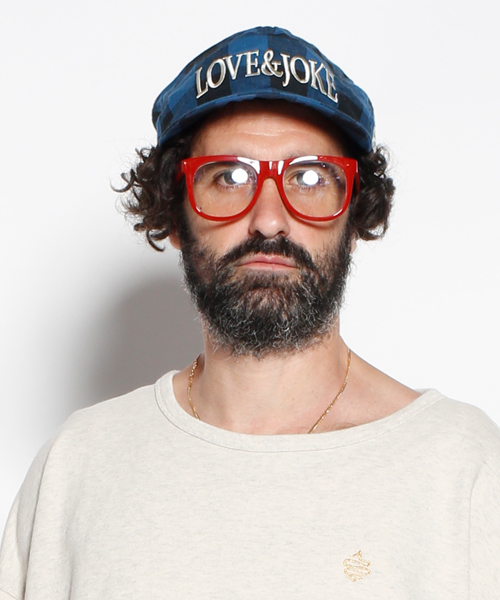 ALDIES（アールディーズ）の「L&J Cap ラブ&ジョークキャップ（キャップ・メンズ・レッド/ネイビー/グレー・FREE）」の3枚目の写真