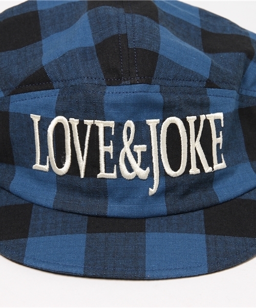 ALDIES（アールディーズ）の「L&J Cap ラブ&ジョークキャップ（キャップ・メンズ・レッド/ネイビー/グレー・FREE）」の7枚目の写真