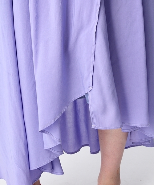 Andemiu（アンデミュウ）の「ランダムヘムスカート752146（スカート・レディース・ピンク/オフホワイト/ブルー・XS.P）」の7枚目の写真