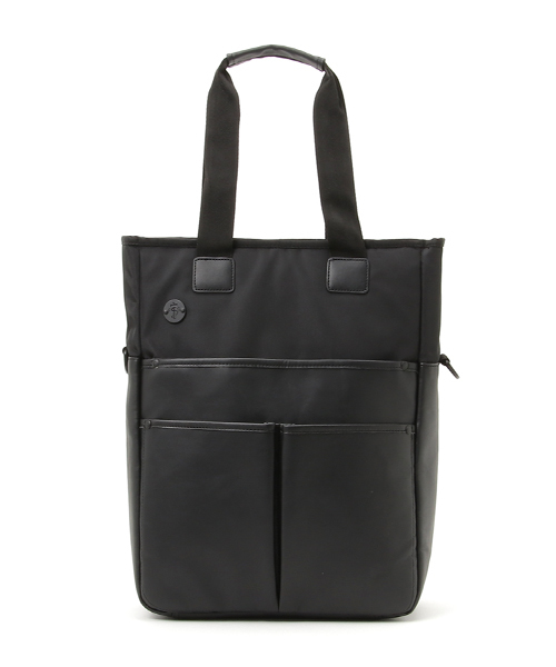 Focused Space(フォーカスドスペース)の「THE COMMUTE TOTE トートバッグ ショルダーバッグ(トートバッグ・メンズ・ブラック/マルチ/ブラック×ホワイト/その他・ONE SIZE)」の2枚目の写真