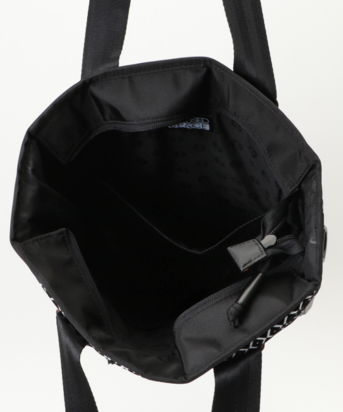 Focused Space(フォーカスドスペース)の「THE COMMUTE TOTE トートバッグ ショルダーバッグ(トートバッグ・メンズ・ブラック/マルチ/ブラック×ホワイト/その他・ONE SIZE)」の5枚目の写真