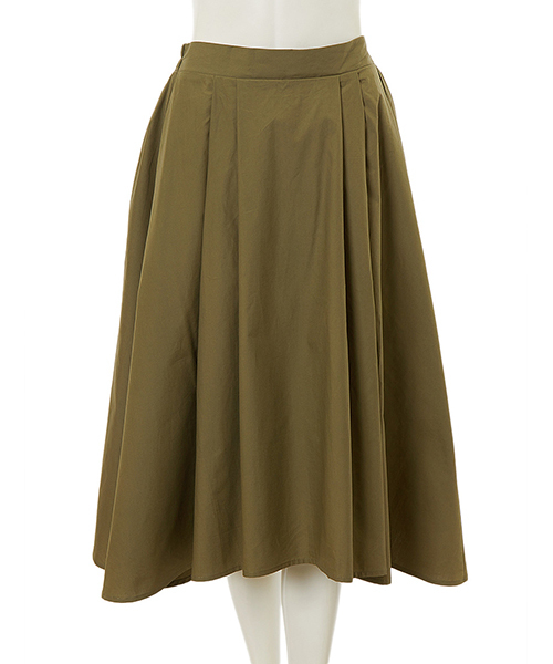 fifth（フィフス）の「タイプライターテールカットスカート（スカート・レディース・カーキ/ベージュ/イエロー/ネイビー・MEDIUM）」の2枚目の写真