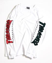 THRASHER | 【別注】 ＜THRASHER＞ LOGO LONG SLEEVE TEE/Tシャツ(Tシャツ/カットソー)