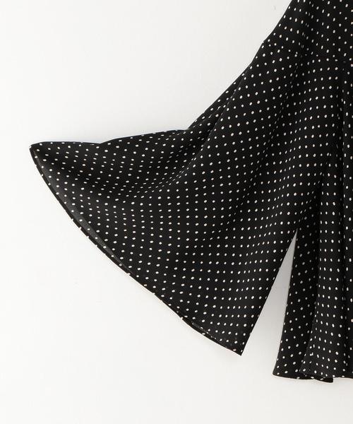 シャツ/ブラウス(長袖/七分) UNITED ARROWS - Steven Alan DOT GEORGETTE FLARE TUNIC Steven Alan（スティーブンアラン）の「＜Steven Alan＞DOT