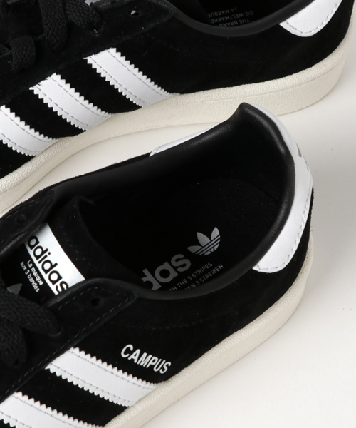 adidas（アディダス）の「adidas Originals/アディダス オリジナルス CAMPUS/キャンパス BZ0084（スニーカー・メンズ・ブラック・23.5cm/27cm/22.5cm/28cm/26.5cm/27.5cm/25.5cm/23cm/24cm/25cm/26cm/24.5cm/29cm）」の4枚目の写真