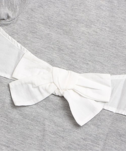 apres les cours（アプレレクール）の「レースビスチェTシャツ（Tシャツ/カットソー・キッズ・グレー/ピンク・80/90/100/120/140/110/130）」の12枚目の写真