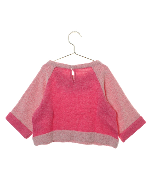 fafa（フェフェ）の「BATHILDE | スエットトップス（スウェット・キッズ・パープル/ピンク系その他/ブルー/ネイビー/ピンク・130/120/110/100）」の6枚目の写真