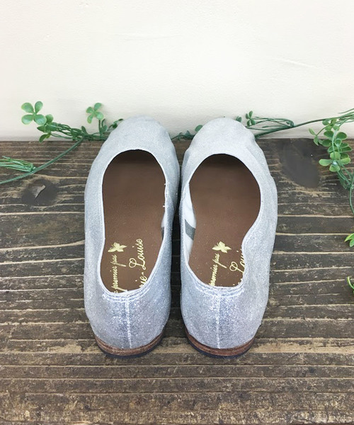 Marie-Louise（マリ－・ルイ－ズ）の「【Marie-Louise/マリールイーズ】グリッターバレエシューズ/#MLS-90F（バレエシューズ・レディース・シルバー・36/37/38/39）」の3枚目の写真
