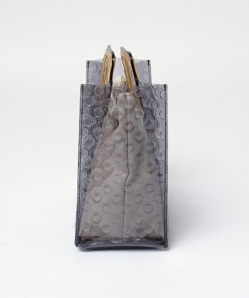 SHIPS（シップス）の「ikot:【SHIPS別注】スクエアクリアトート◇（トートバッグ・レディース・ゴールド・ONE SIZE）」の3枚目の写真