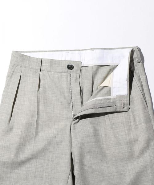 BEAUTY&YOUTH UNITED ARROWS（ビューティーアンドユースユナイテッドアローズ）の「＜TUBE＞ TROPICAL 2P PANTS/パンツ（スラックス・メンズ・ライトグレー・MEDIUM/SMALL/LARGE）」の6枚目の写真