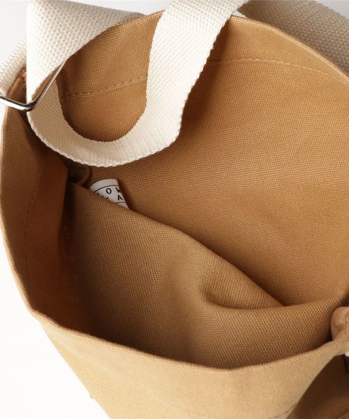 LOWRYS FARM（ローリーズファーム）の「キャンバスショルダー  796064（ショルダーバッグ・レディース・ブラック/ベージュ/アイボリー/ブルー・FREE）」の7枚目の写真
