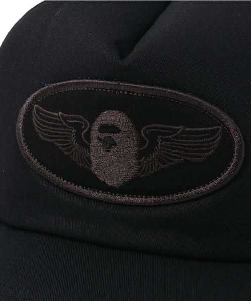 A BATHING APE（アベイシングエイプ）の「ARMY CAP（キャップ・メンズ・オリーブドラブ/ネイビー/ブラック・FREE）」の7枚目の写真