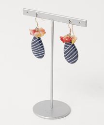 【そそ屋】友禅花束ピアス