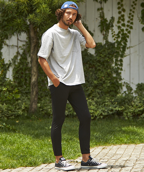 CAMBIO(カンビオ)の「mt5206 - Easy Fit Pocket Short Sleeve Tee Tシャツ(Tシャツ/カットソー・メンズ・ホワイト/ブラック/グレー/ベージュ/オリーブ/ネイビー・S/M/L/XL)」の9枚目の写真