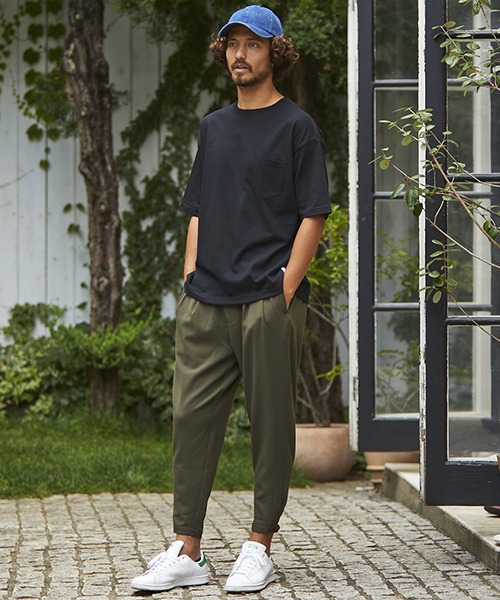 CAMBIO(カンビオ)の「mt5206 - Easy Fit Pocket Short Sleeve Tee Tシャツ(Tシャツ/カットソー・メンズ・ホワイト/ブラック/グレー/ベージュ/オリーブ/ネイビー・S/M/L/XL)」の10枚目の写真