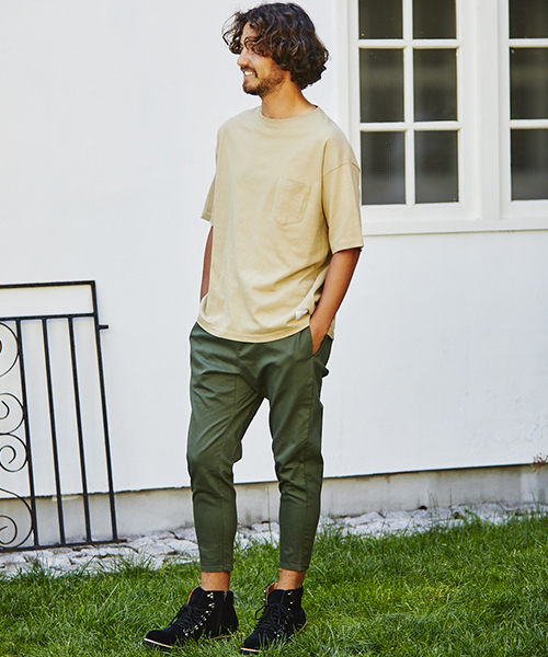 CAMBIO(カンビオ)の「mt5206 - Easy Fit Pocket Short Sleeve Tee Tシャツ(Tシャツ/カットソー・メンズ・ホワイト/ブラック/グレー/ベージュ/オリーブ/ネイビー・S/M/L/XL)」の11枚目の写真