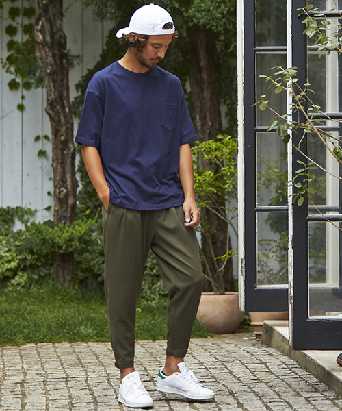 CAMBIO(カンビオ)の「mt5206 - Easy Fit Pocket Short Sleeve Tee Tシャツ(Tシャツ/カットソー・メンズ・ホワイト/ブラック/グレー/ベージュ/オリーブ/ネイビー・S/M/L/XL)」の13枚目の写真