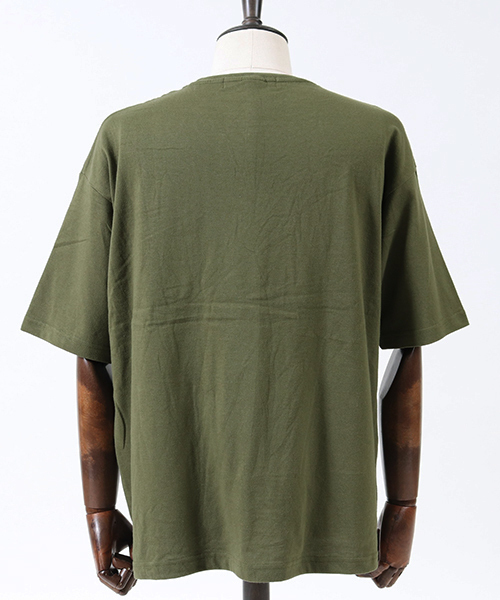 CAMBIO(カンビオ)の「mt5206 - Easy Fit Pocket Short Sleeve Tee Tシャツ(Tシャツ/カットソー・メンズ・ホワイト/ブラック/グレー/ベージュ/オリーブ/ネイビー・S/M/L/XL)」の21枚目の写真