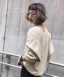 PAGEBOY | 【WEB限定カラー登場】ふんわりVネックプルオーバー(ニット/セーター)