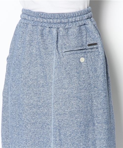 laule'a sunny side store(ラウレアサニーサイドストア)の「ベーシック裏毛ロングスカート(スカート・レディース・杢グレー/ブルー/アイボリー/ベージュ・FREE)」の8枚目の写真
