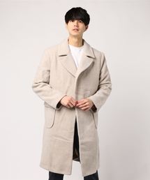 【BLUNERO】　トレンチコート　ウルトラロフトテリーニット