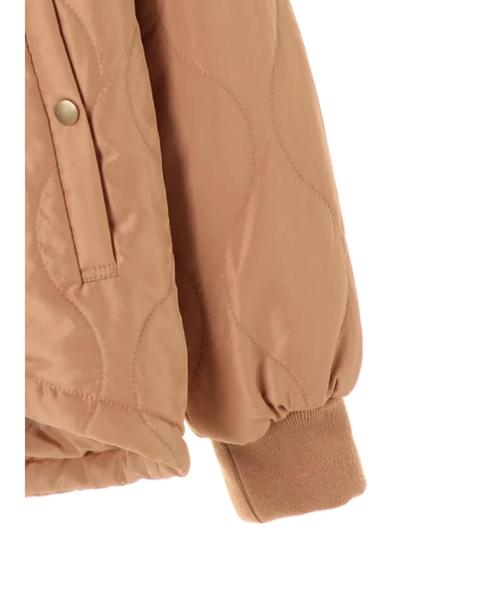 YECCA VECCA(イェッカヴェッカ)の「・Vネックキルティングブルゾン(ブルゾン・レディース・ネイビー/カーキ/キャメル・FREE)」の14枚目の写真