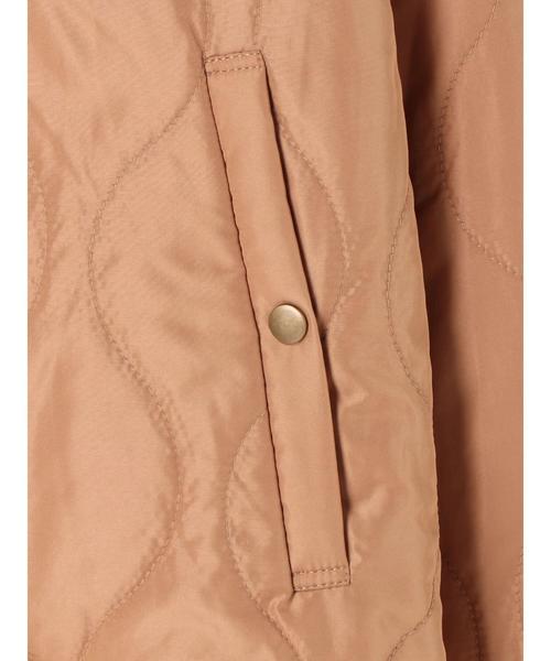 YECCA VECCA(イェッカヴェッカ)の「・Vネックキルティングブルゾン(ブルゾン・レディース・ネイビー/カーキ/キャメル・FREE)」の12枚目の写真