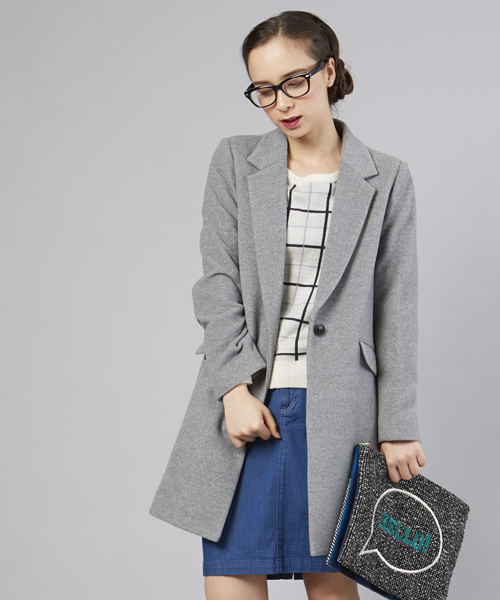 Another Edition(アナザーエディション)の「AE W ビーバー チェスターCT(その他アウター・レディース・ブラック/グレー・SMALL/MEDIUM)」の8枚目の写真