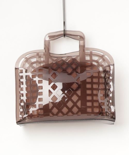 セール】カットワークジェリーバッグ（かごバッグ）｜ACCOMMODE