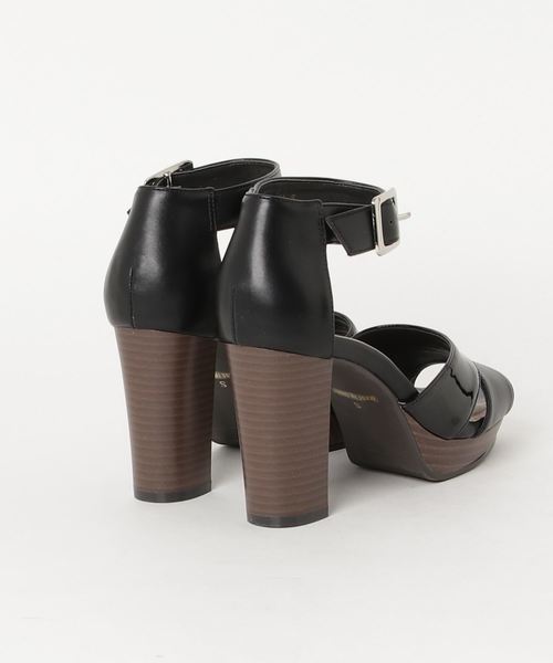 byあしながおじさん（バイアシナガオジサン）の「〈 byあしながおじさん 〉　アンクルベルトサンダル（サンダル・レディース・ホワイト/ブラック/ベージュ・LL/S/M/L）」の5枚目の写真