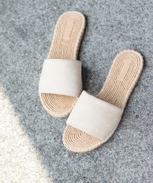 SESTO | 軽量ジュート風ソールのスライドサンダル(サンダル)