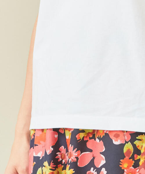 BEAUTY&YOUTH UNITED ARROWS（ビューティーアンドユースユナイテッドアローズ）の「BY∴ クリアコットンノースリーブカットソーо（Tシャツ/カットソー・レディース・オレンジ/モカ/ブラック/ホワイト/ベージュ/ライム・FREE）」の17枚目の写真