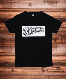 ドライメッシュスーパーマンロゴ半袖Tシャツ キッズ