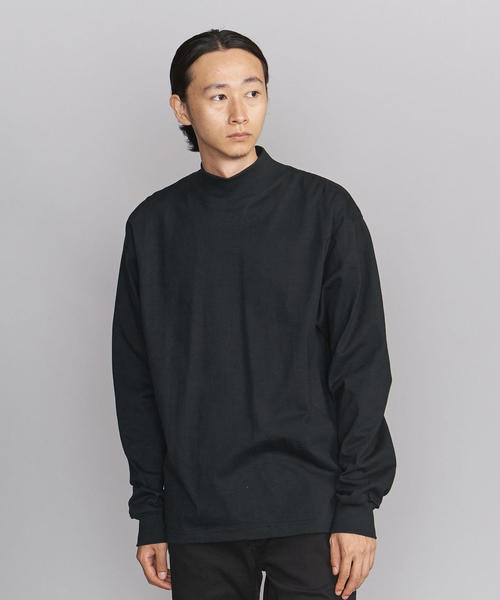 CAMBER(キャンバー)の「<CAMBER> 8OZ MOCKNECK/カットソー(Tシャツ/カットソー・メンズ・ホワイト/ブラック・LARGE/MEDIUM)」の2枚目の写真