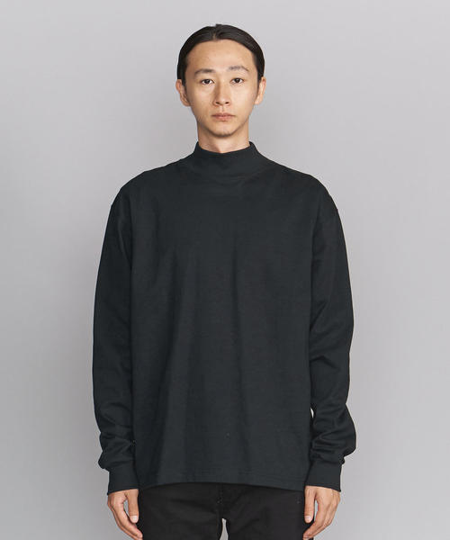CAMBER(キャンバー)の「<CAMBER> 8OZ MOCKNECK/カットソー(Tシャツ/カットソー・メンズ・ホワイト/ブラック・LARGE/MEDIUM)」の5枚目の写真
