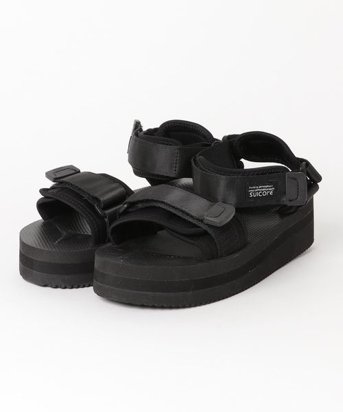 suicoke(スイコック)の「【SUICOKE/スイコック】CEL-VPO スポーツサンダル(サンダル)」|ブラック