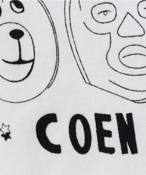 coen（コーエン）の「【KIDS】viva coen プリントTシャツ①（Tシャツ/カットソー・キッズ・ホワイト・100/110/130/140/120/150）」の2枚目の写真