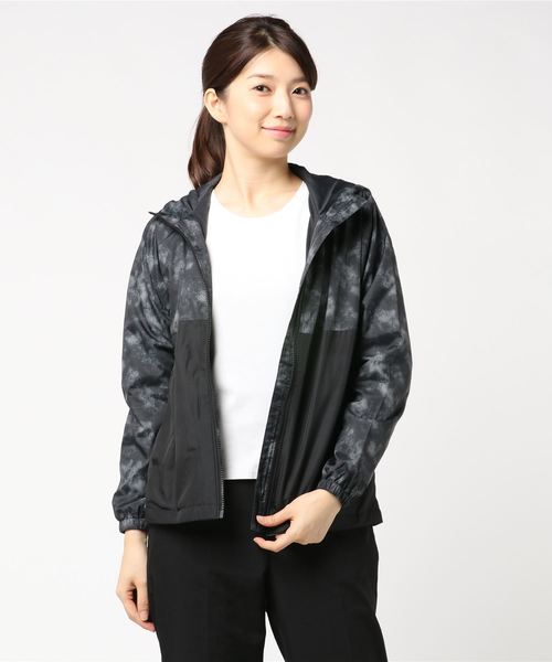 TIGORA（ティゴラ）の「ティゴラ TIGORA ウインドジャケット（ナイロンジャケット・レディース・ブラック/ネイビー/グレー/ピンク・S/M/L/XL）」の2枚目の写真