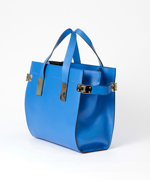 Ray BEAMS（レイビームス）の「Hashibami / 2WAY ボックス トートバッグ（トートバッグ・レディース・ブラック/ブルー・ONE SIZE）」の5枚目の写真