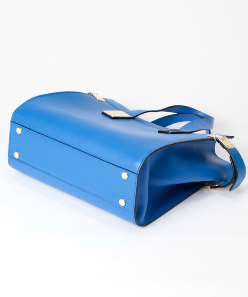 Ray BEAMS（レイビームス）の「Hashibami / 2WAY ボックス トートバッグ（トートバッグ・レディース・ブラック/ブルー・ONE SIZE）」の13枚目の写真