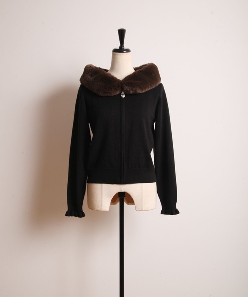 tocco closet（トッコ クローゼット）の「2WAYファー付き